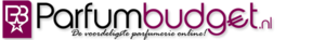 Logo ParfumBudget.nl - De voordeligste parfumerie online!